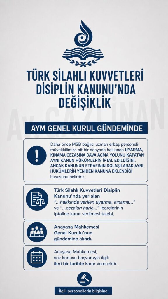 TSK Disiplin Kanunu Değişikliği 2026 Haziran